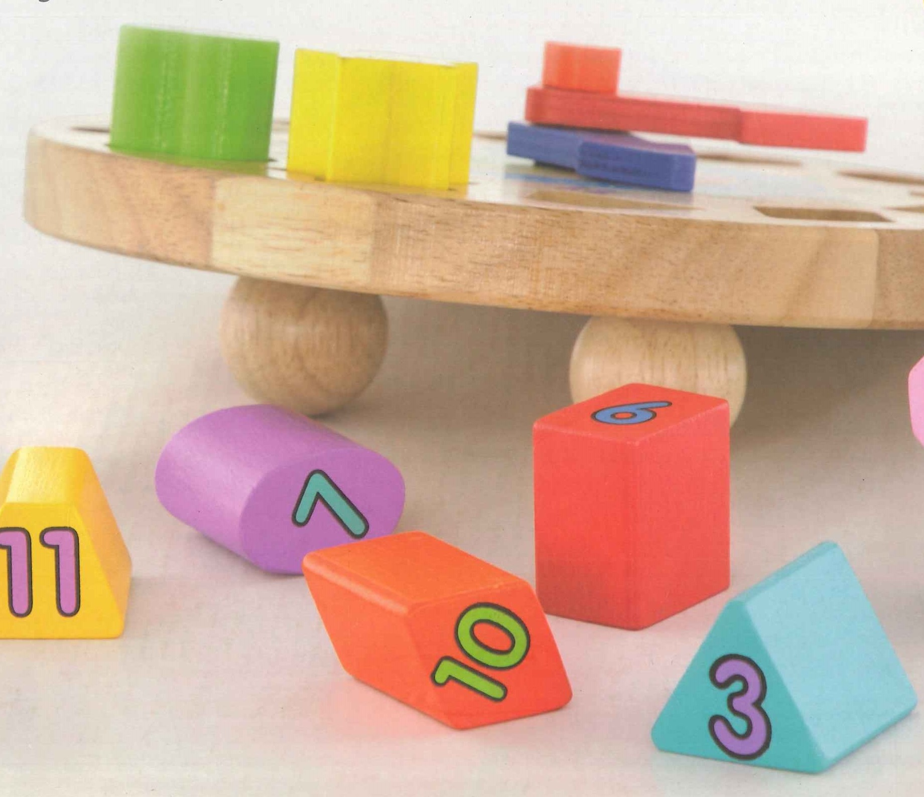 Viga木製教具 - Puzzle Clock 