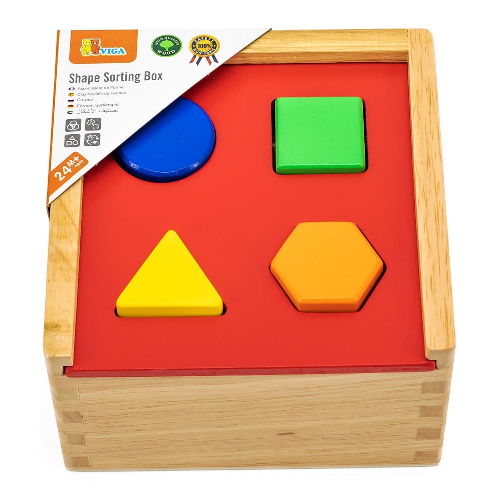 VIGA Shape Sorting Box 小智力盒