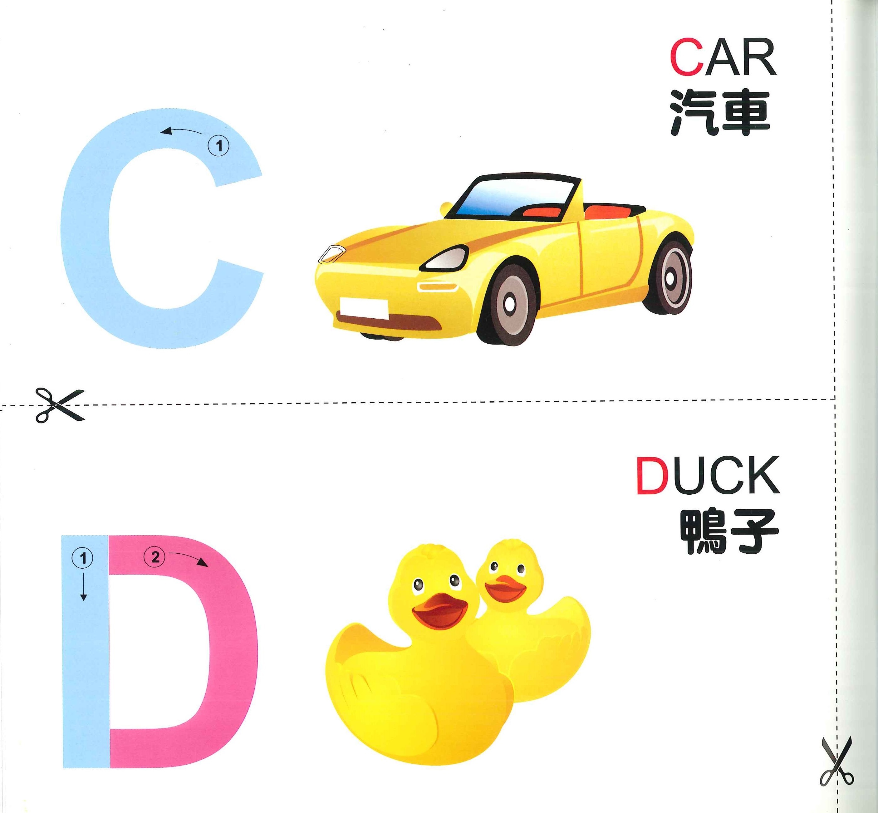 啟蒙卡片書: ABC