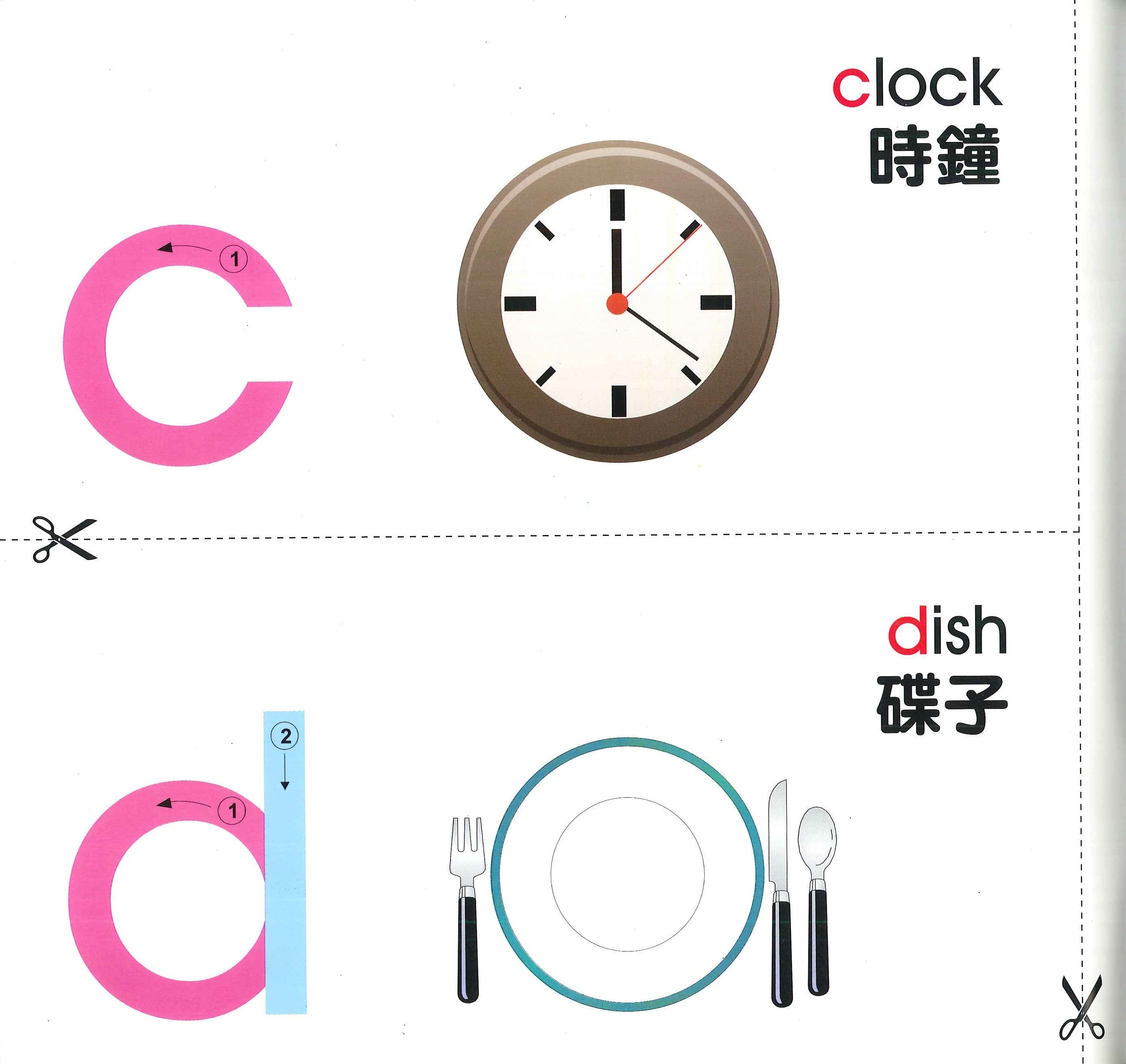 啟蒙卡片書: abc