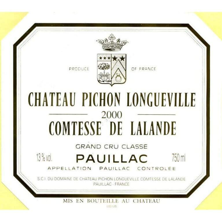 Chateau Pichon Lalande 2000 (RP97)