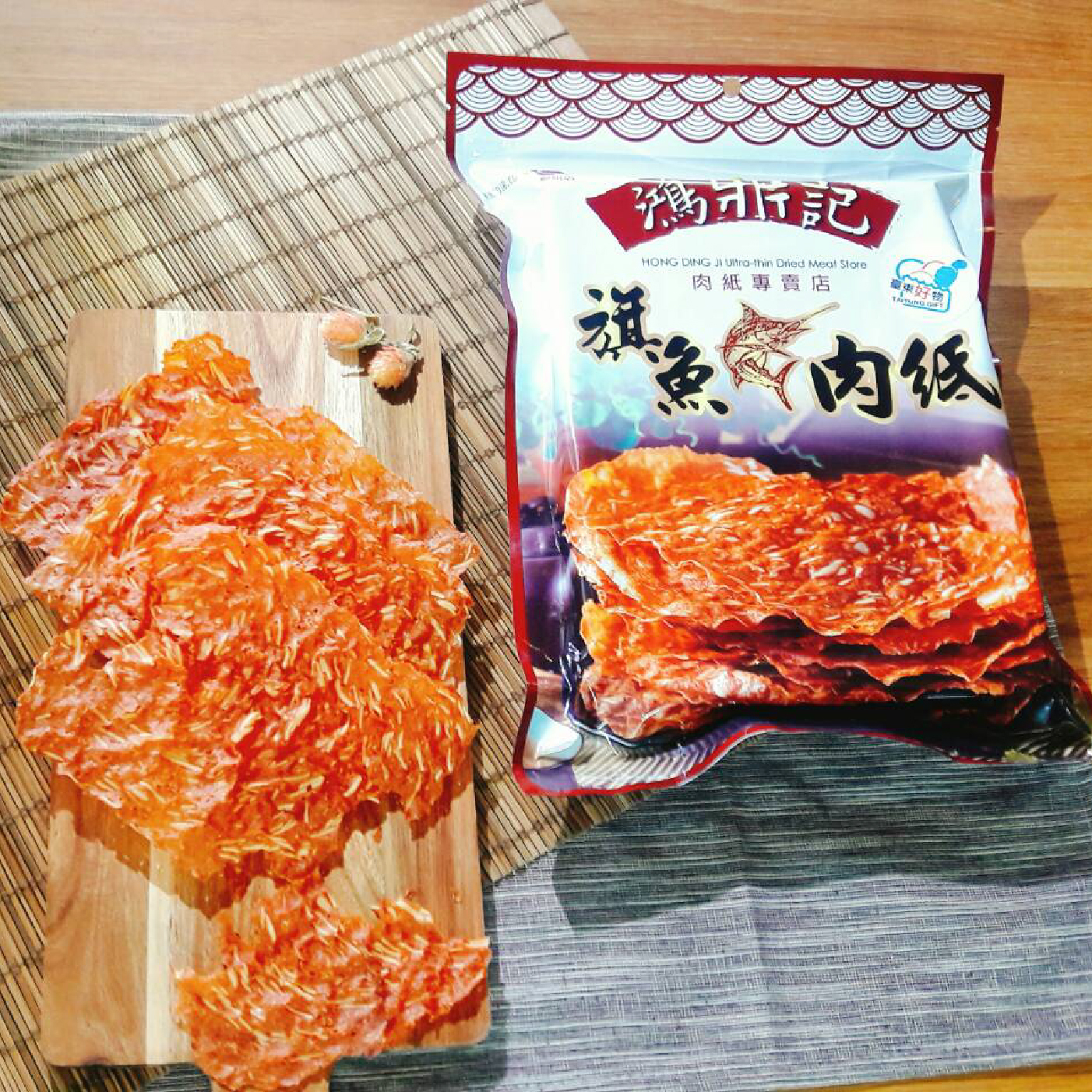 【鴻鼎記】旗魚杏仁肉紙-120g±5%