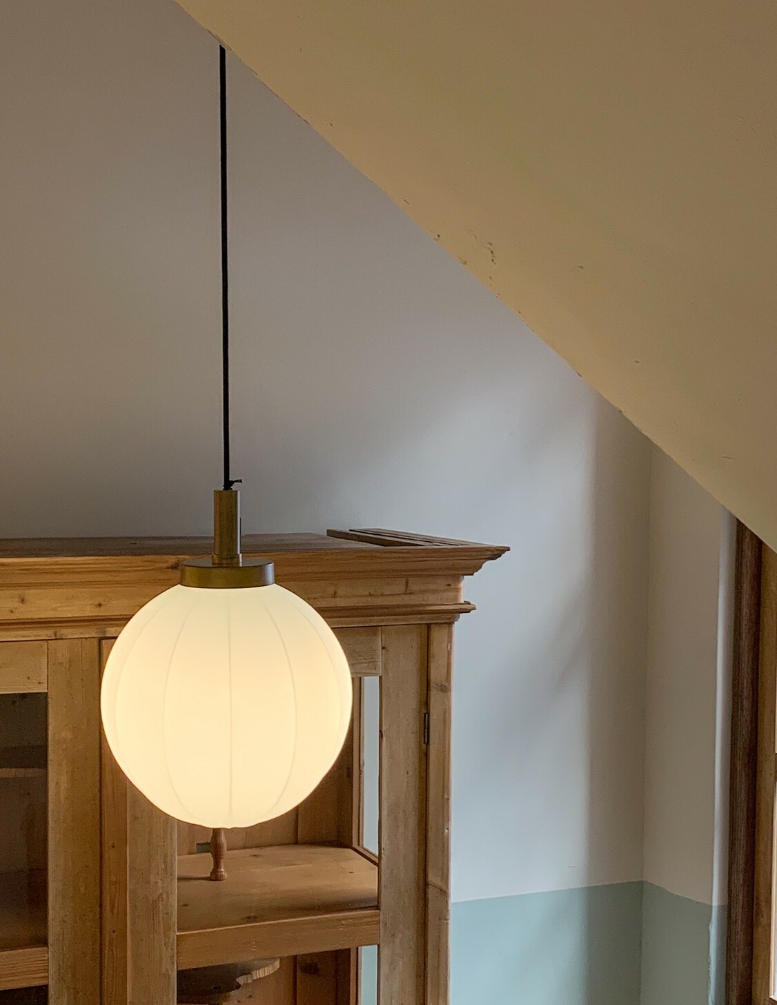 3471-KLYFTA RAW BRASS 吊燈