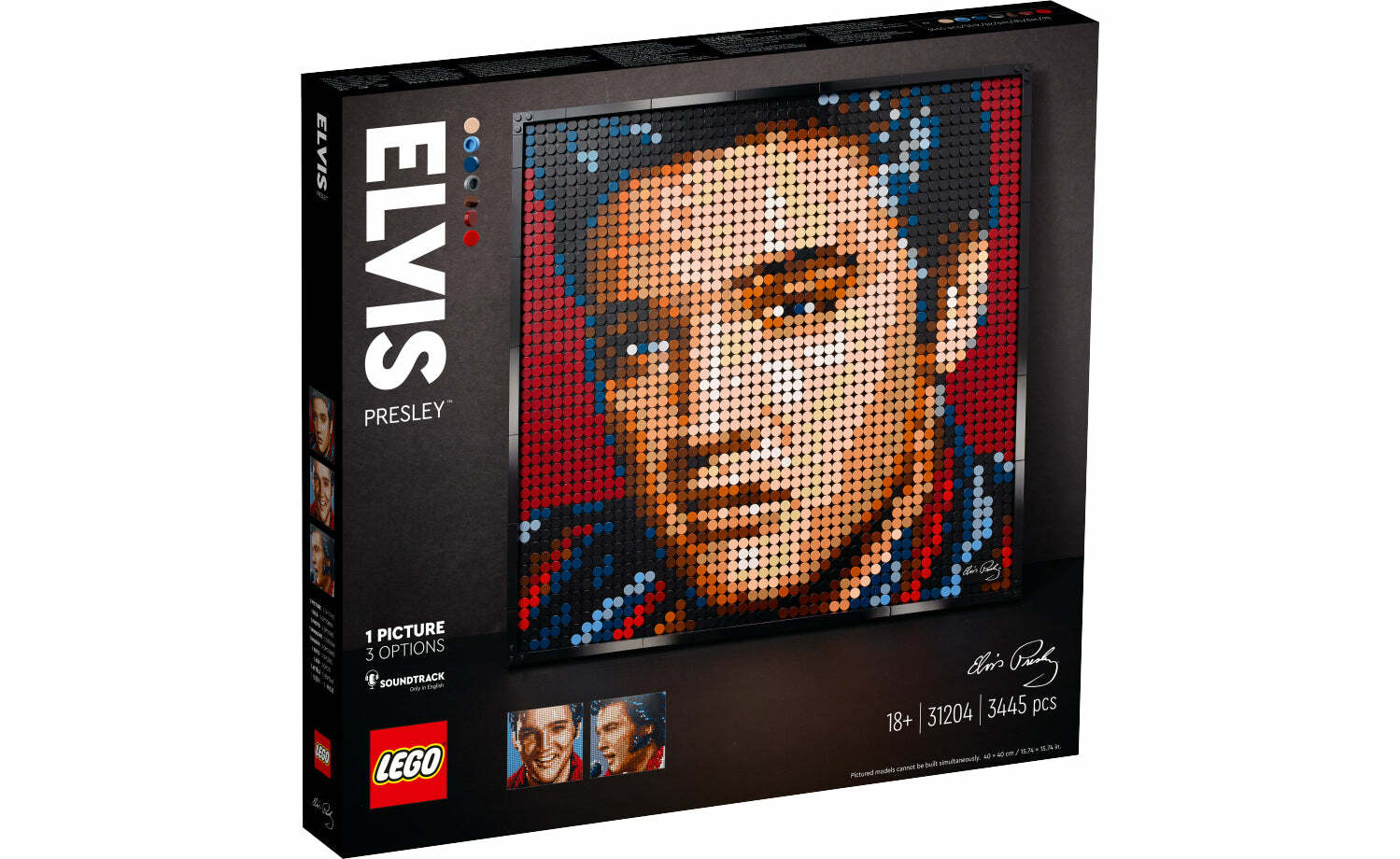 [飛米樂高積木磚賣店] LEGO 31204 ART Elvis Presley - 貓王