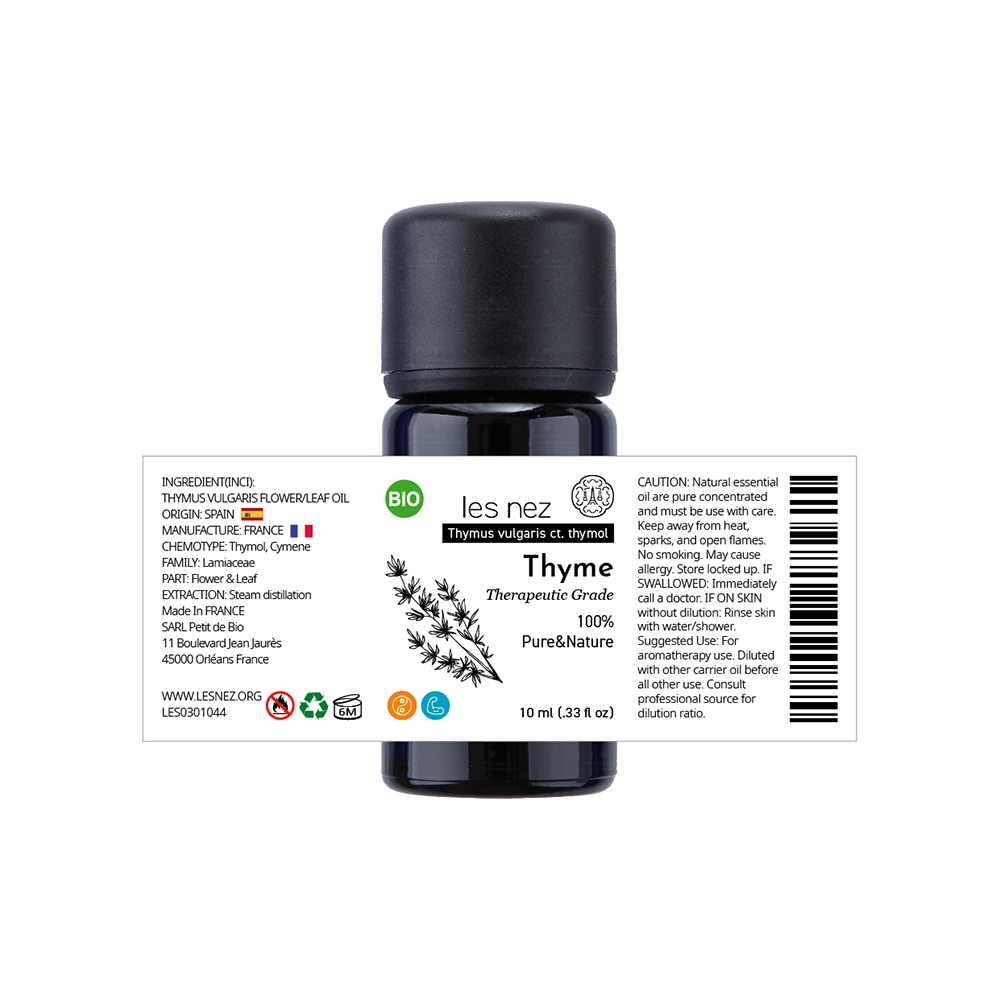 les nez 百里香酚百里香精油