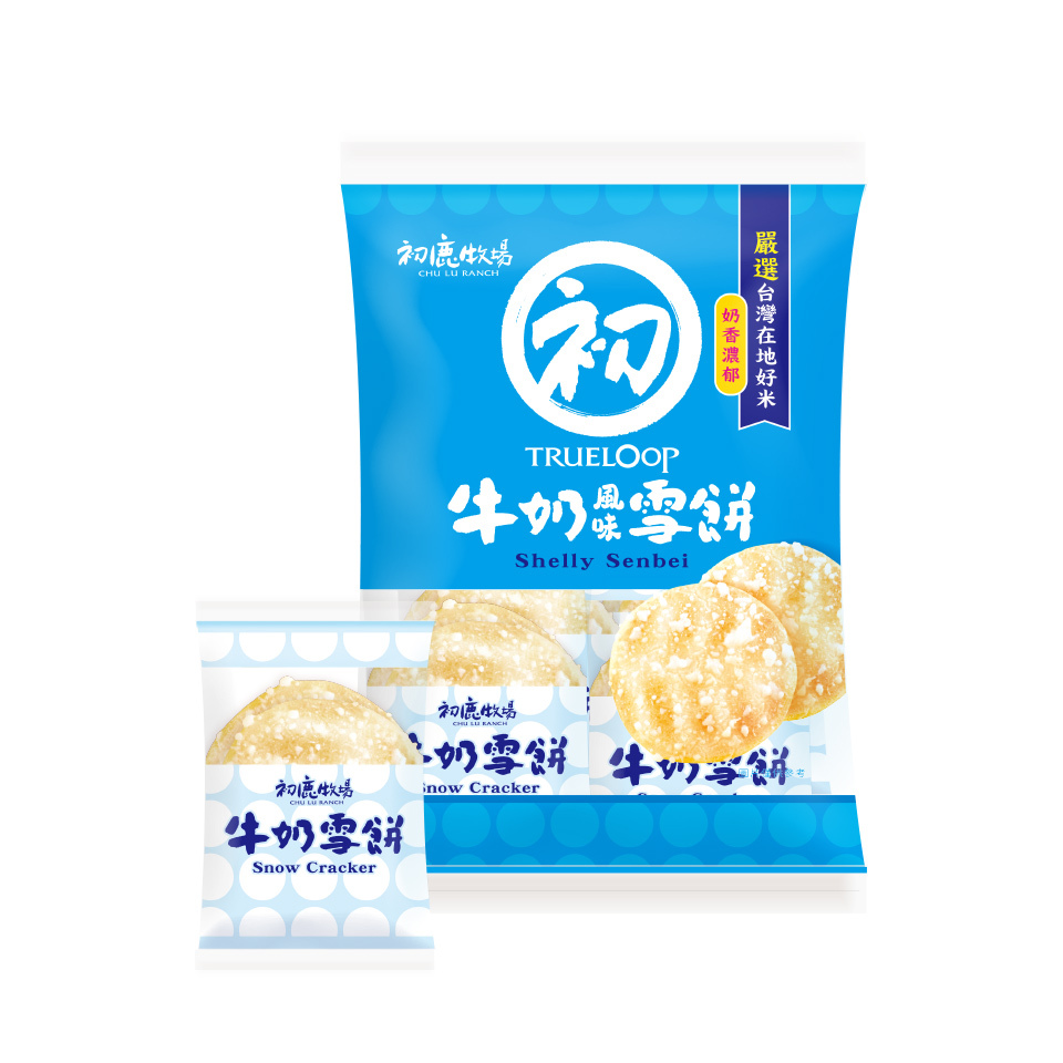 【初鹿牧場】牛奶風味雪餅 72g/包