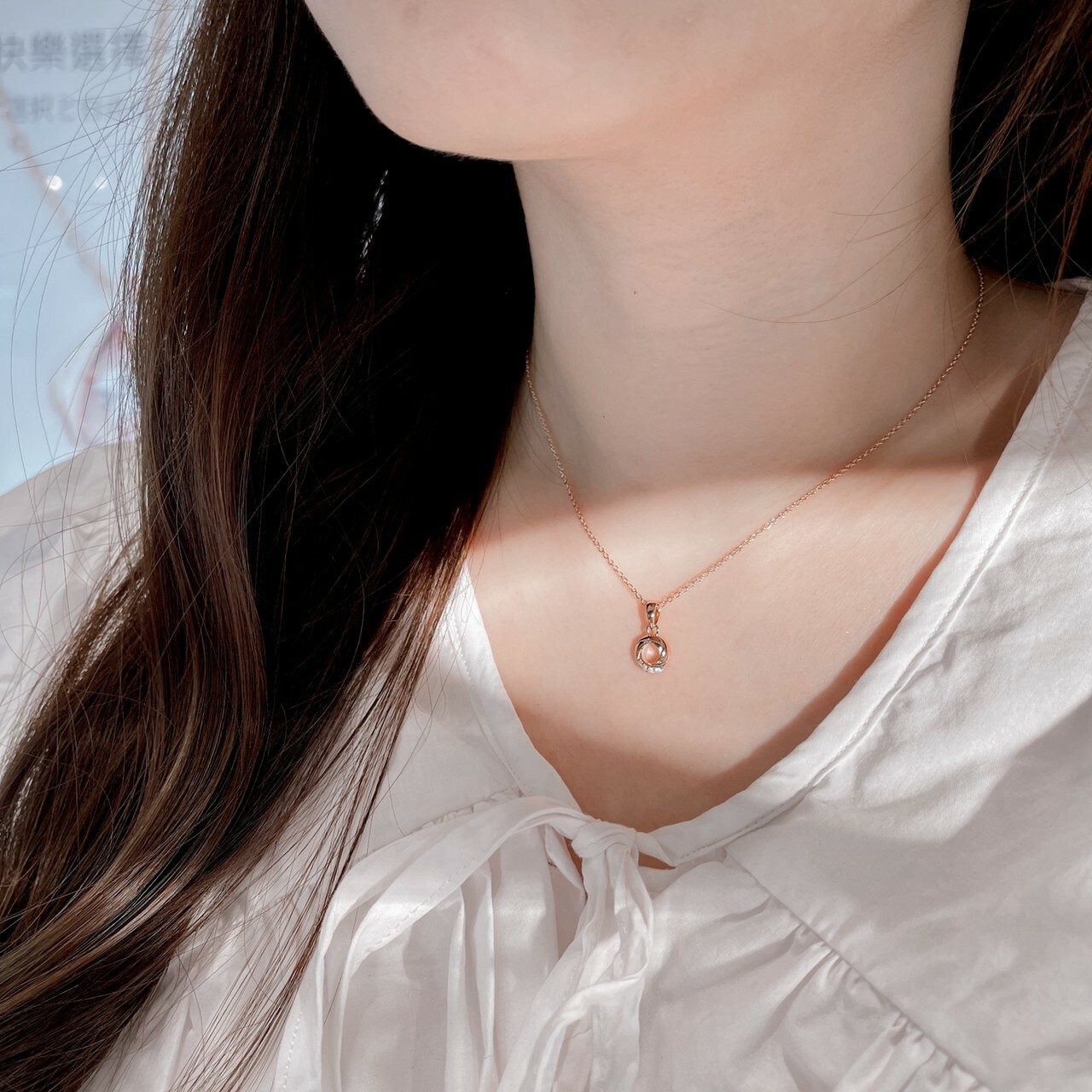 燦爛時光 純銀項鍊(男女款)