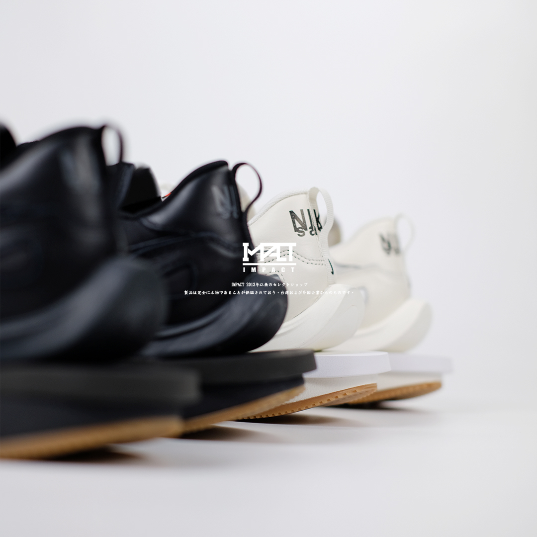 Sacai x Nike Vaporwaffle Sail 米白 奶油 白生膠 黑生膠