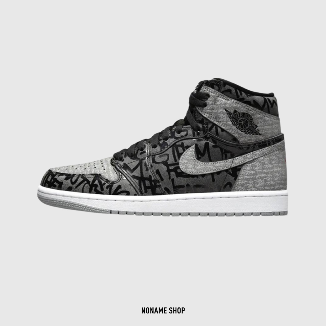 NIKE AIR JORDAN 1 High OG  " Rebellionaire "  黑灰 禁穿 (男款)