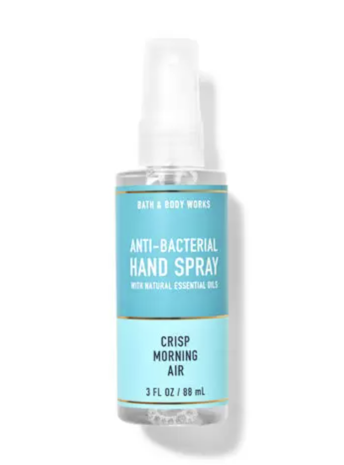 現貨｜BBW Sanitizer Spray 搓手消毒噴霧 88ml｜CRISP MORNING AIR 松木、梨｜bath and body works〈不包括在包郵活動內〉