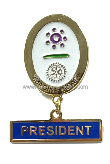2022-2023 Theme Officer Lapel Pin (Full Title)