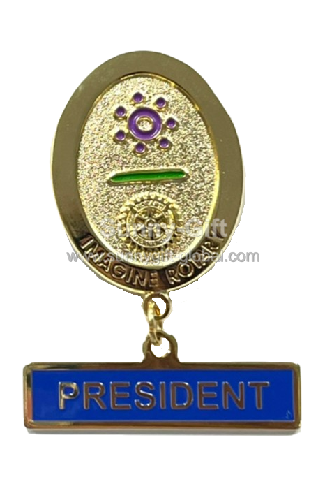 2022-2023 Theme Officer Lapel Pin (Full Title)