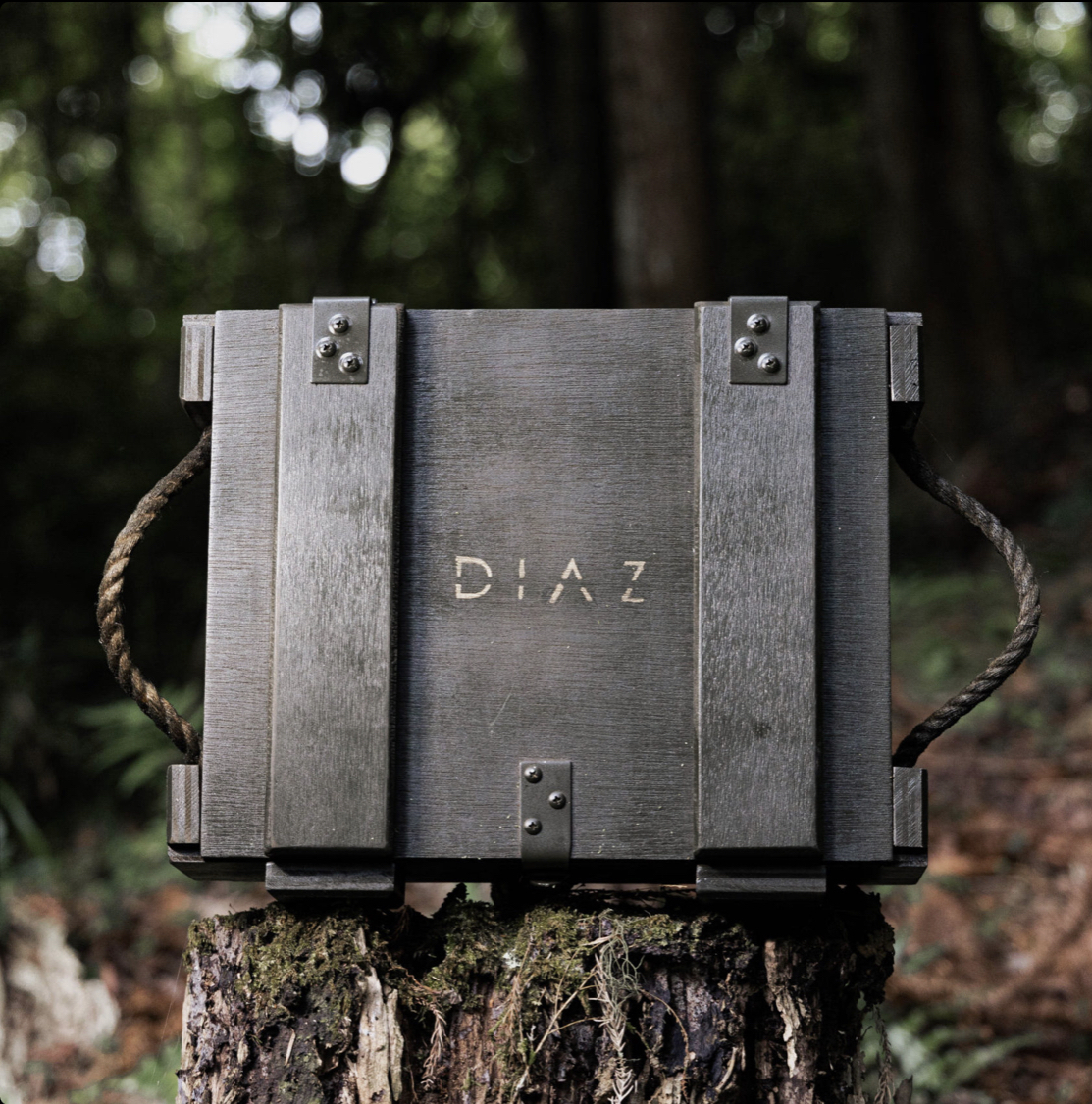 Diaz VULTURE 軍風料理收納箱 木製料理收納箱 軍箱 軍綠/黑色 木製彈藥箱 收納箱 露營收納箱 野餐 野炊 露營