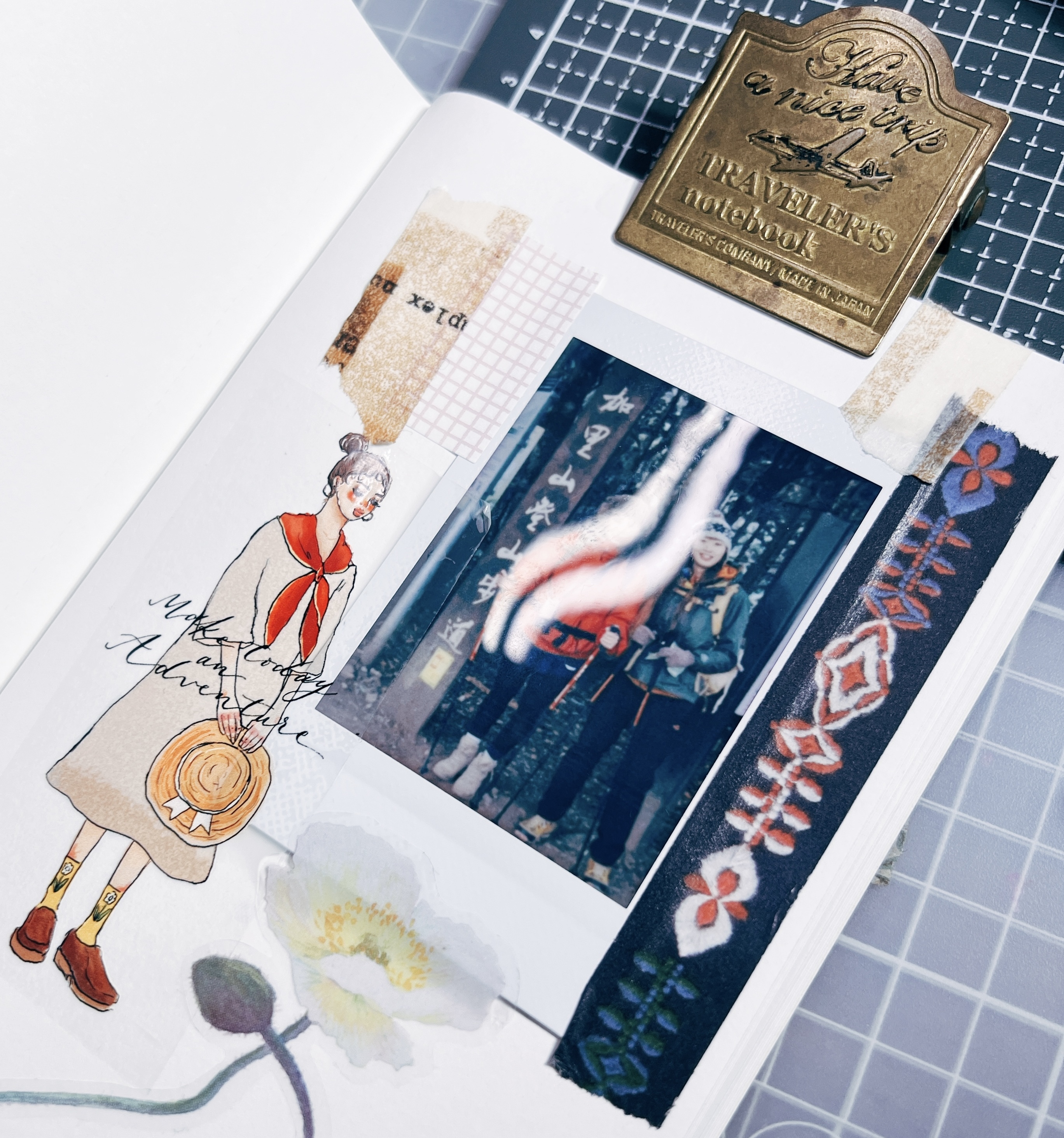 mt x mina perhonen 和紙膠帶  火焰花瓣petal flame