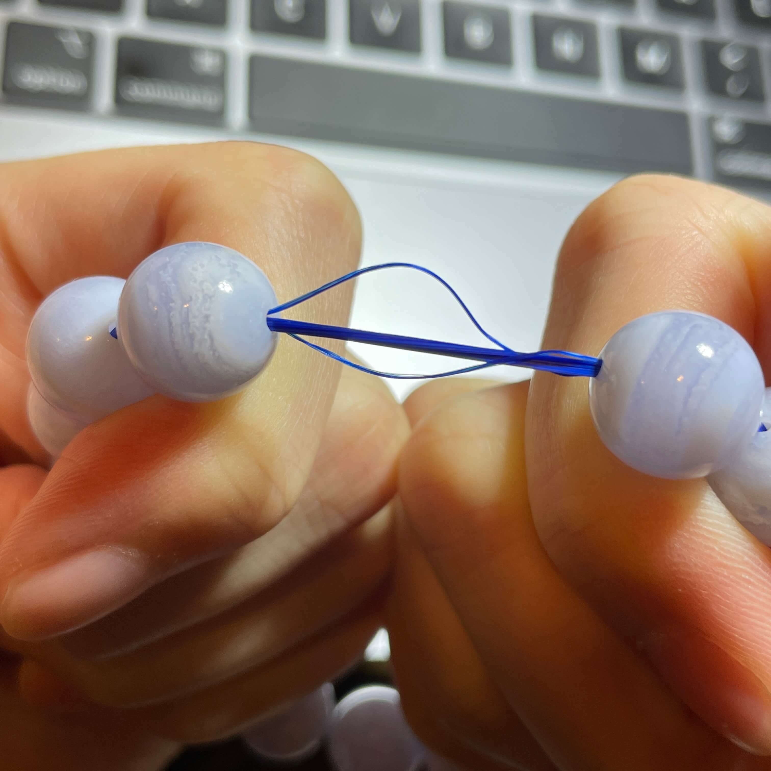 水晶線起絲處理