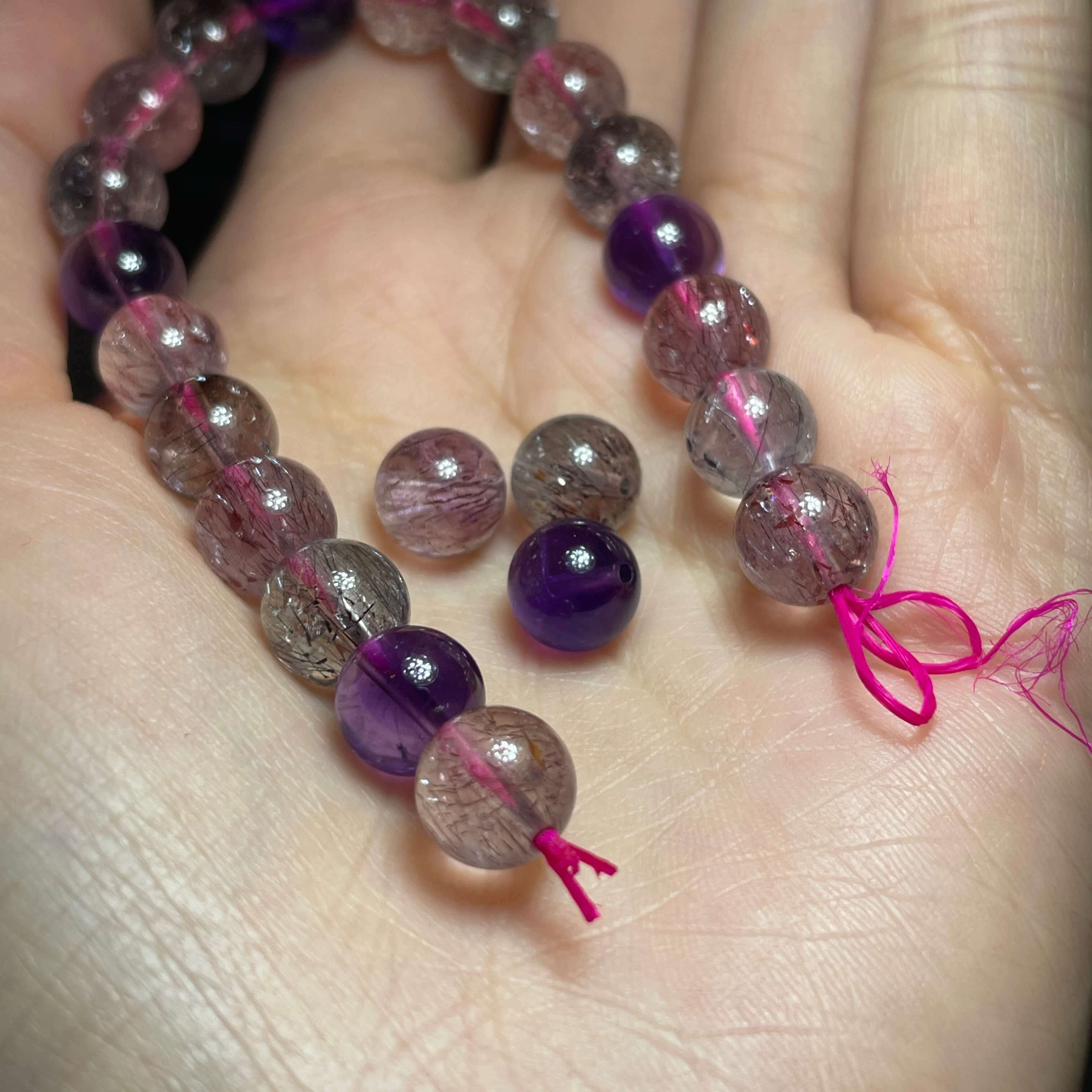 水晶手鍊斷掉處理