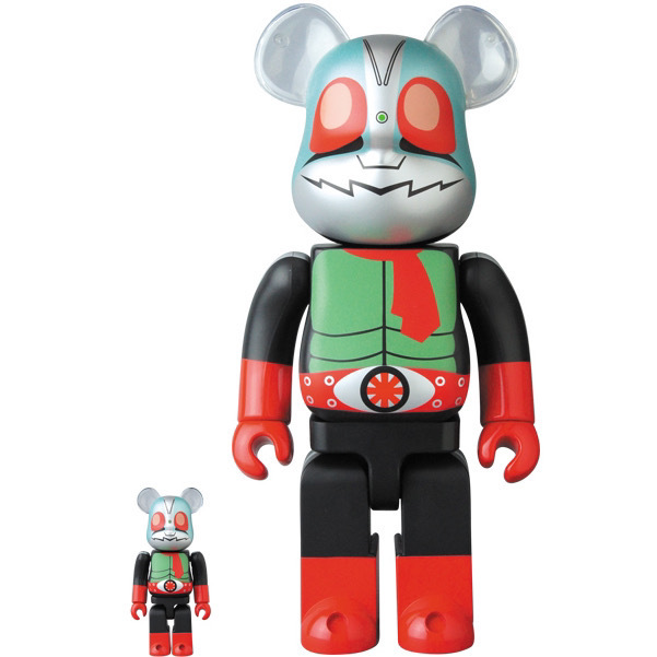 🥇現貨🥇BEARBRICK 400% 100% 仮面 新2号