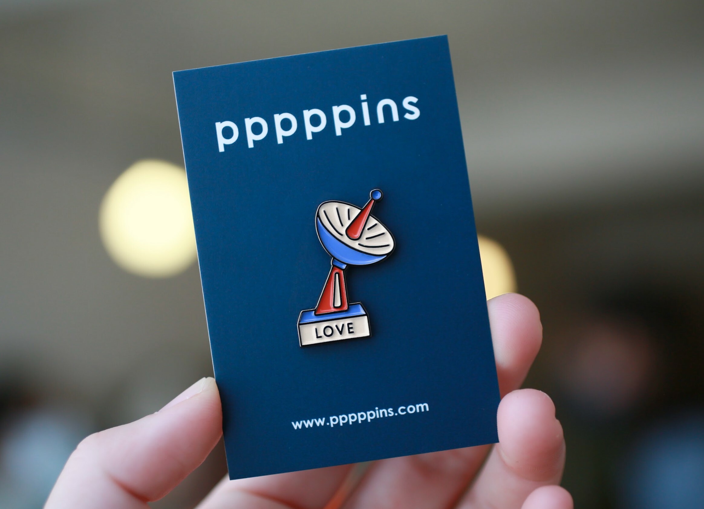 愛情雷達 琺瑯別針 胸章｜pppppins