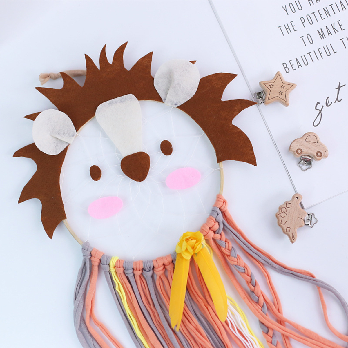 Nordic Lion Dream Catcher