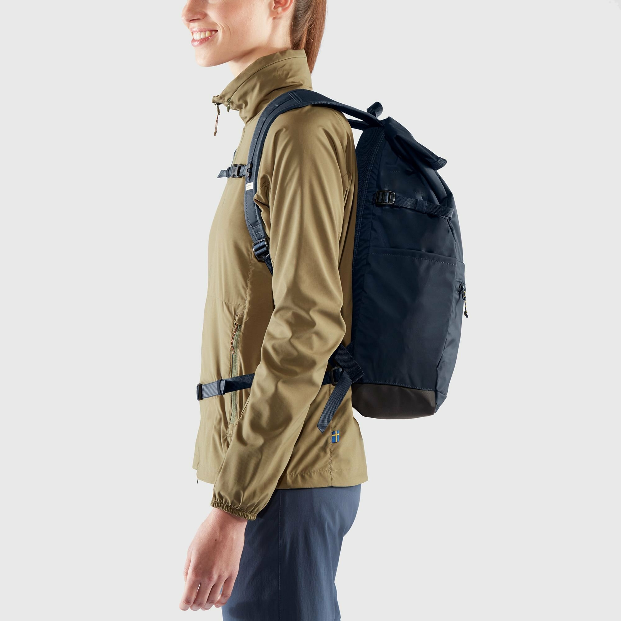 Fjallraven High Coast Foldsack 24 防水後背包F23222-560 海軍藍