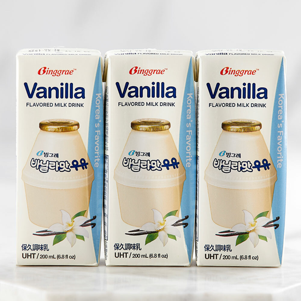 【BKSHOP】Binggrae香草牛奶200ml