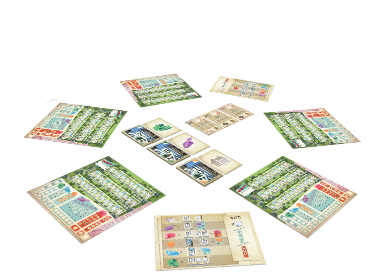 歡迎來到....你的理想家園 主遊戲 + 擴充2 + 擴充3