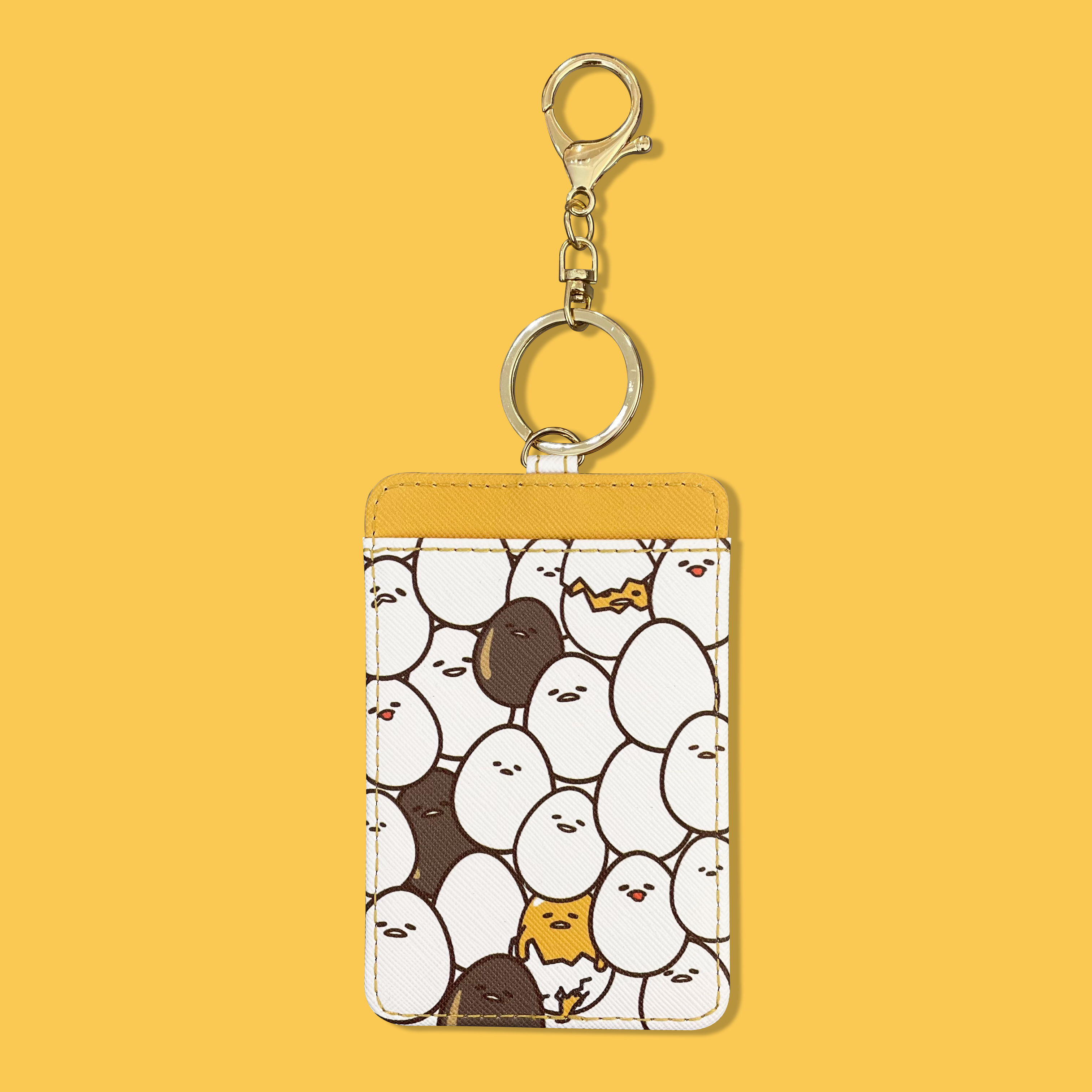 蛋黃哥-皮革卡套-蛋蛋款