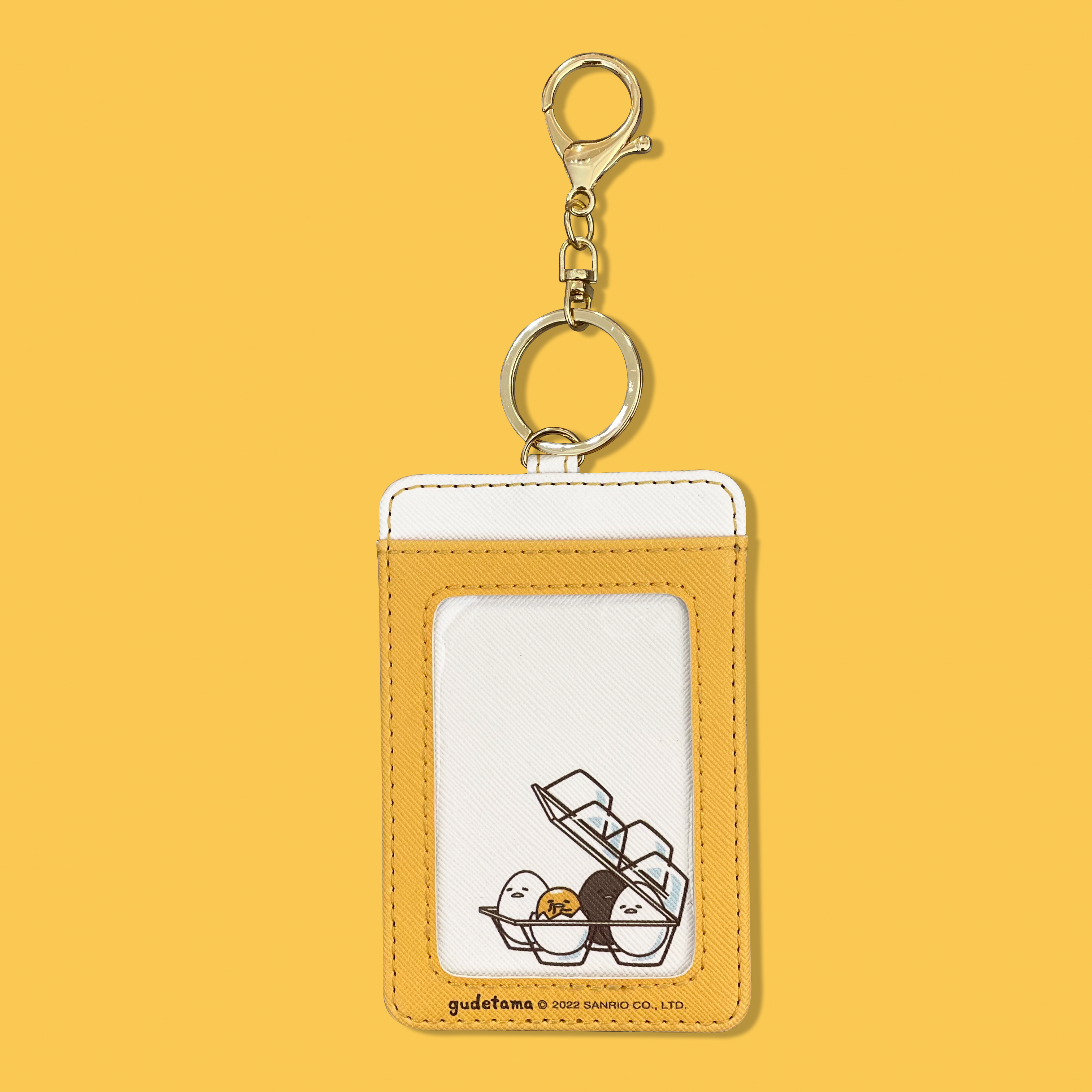 蛋黃哥-皮革卡套-蛋蛋款