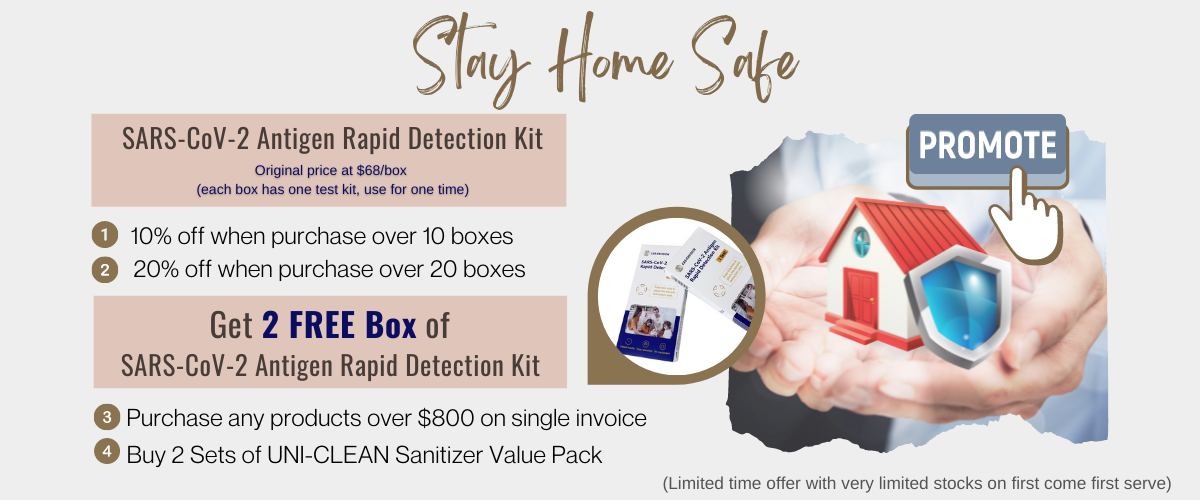 Stay Home Safe Test Kit Promotion
