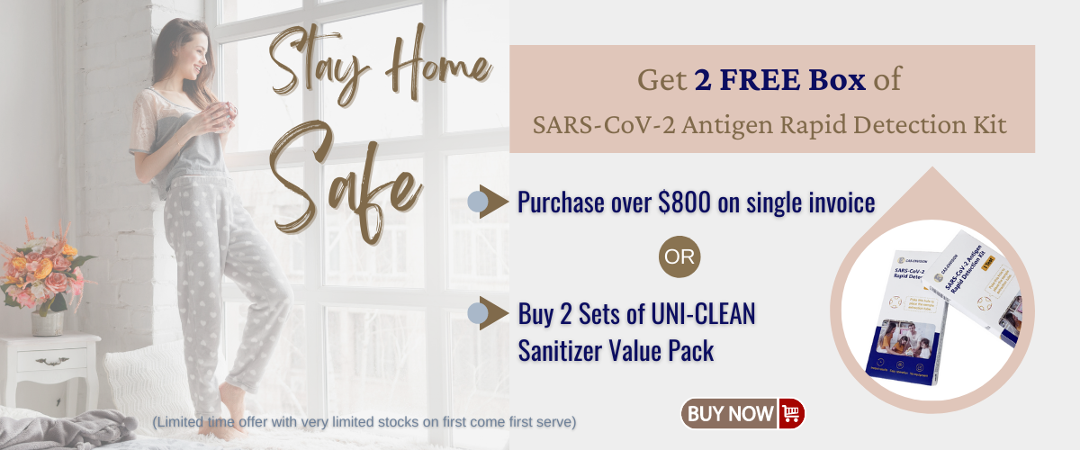 Stay Home Safe Free Test Kit Promotion