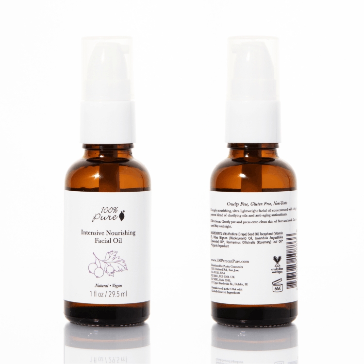 美國100%Pure超輕盈臉部加強滋養油