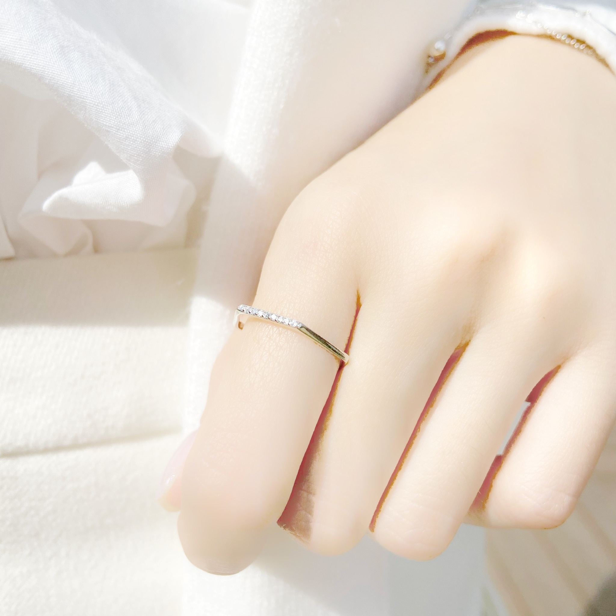 | 925純銀 | 多邊形細線條戒指 | RI0393 |