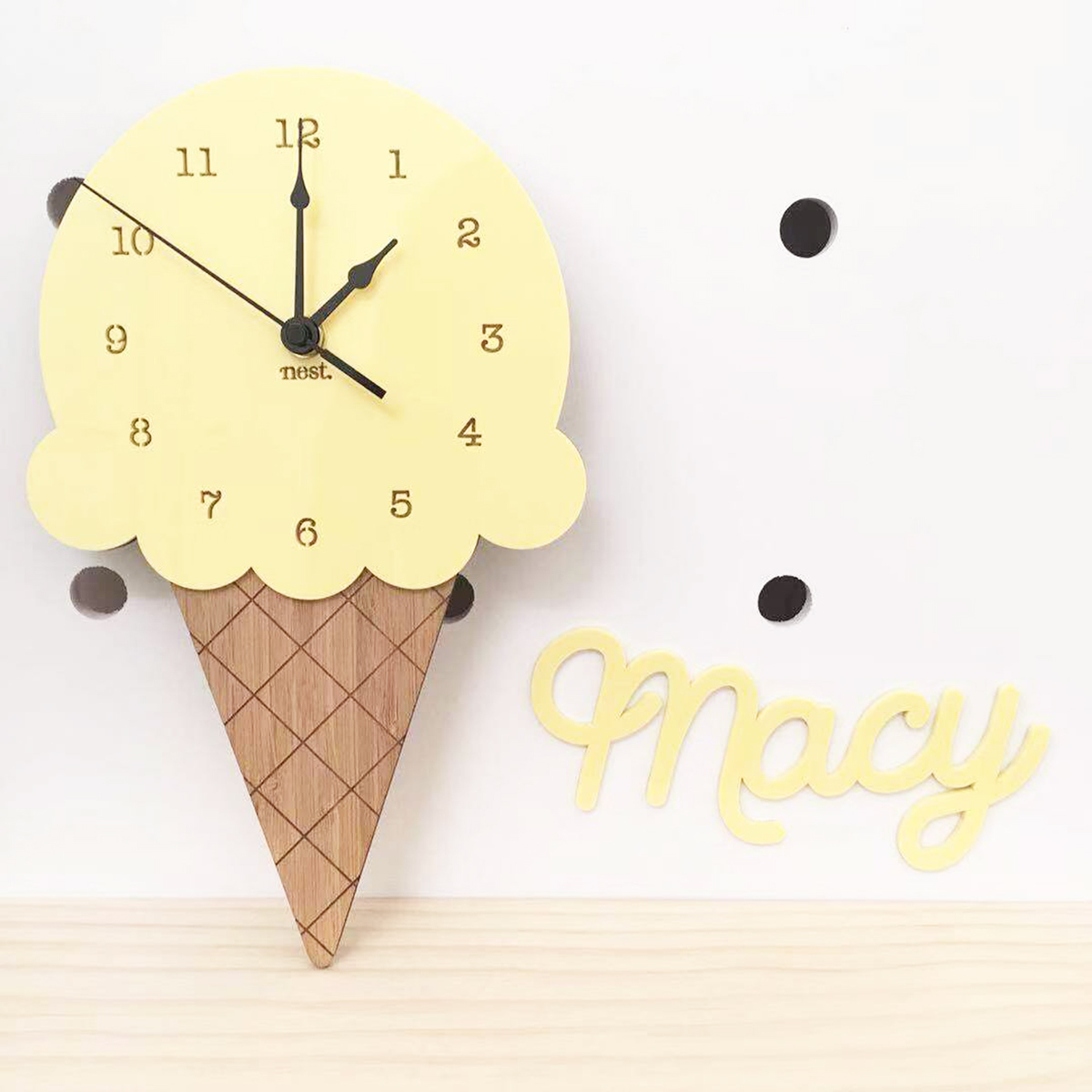 Nordic Ice Cream Clock