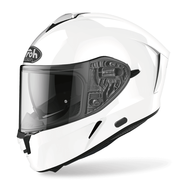 AIROH 台灣得安 SPARK 素色 白 全罩