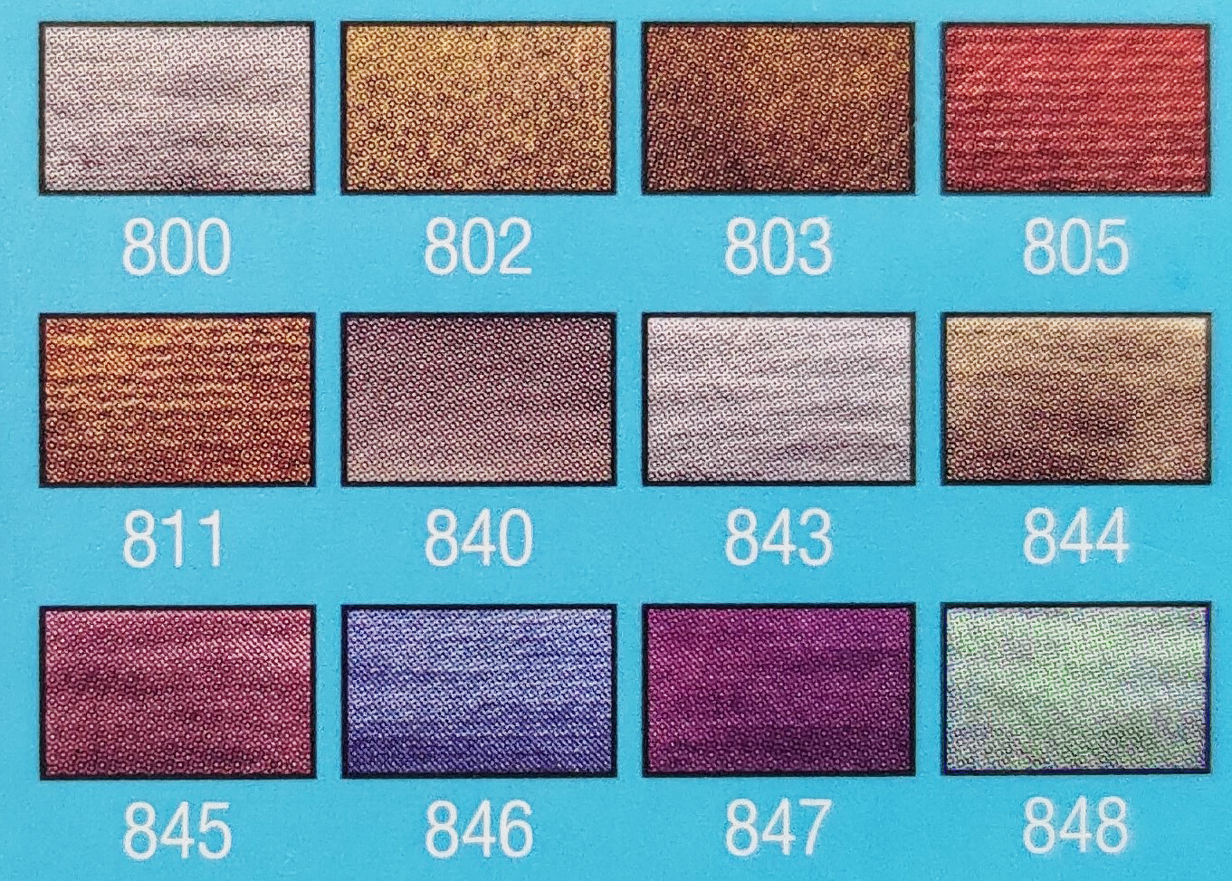 梵谷Van Gogh-金屬與珠光12色