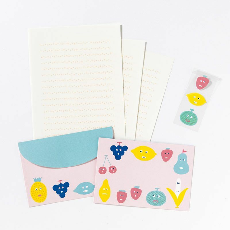 AIUEO 信封信紙組 / AIUEO 日本