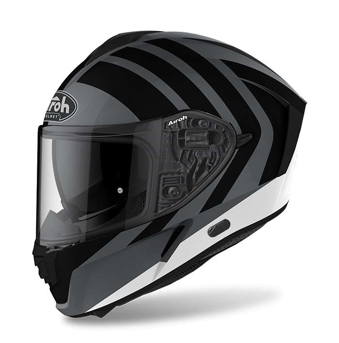 AIROH 台灣得安 SPARK #6 SCALE 消光灰/黑 全罩