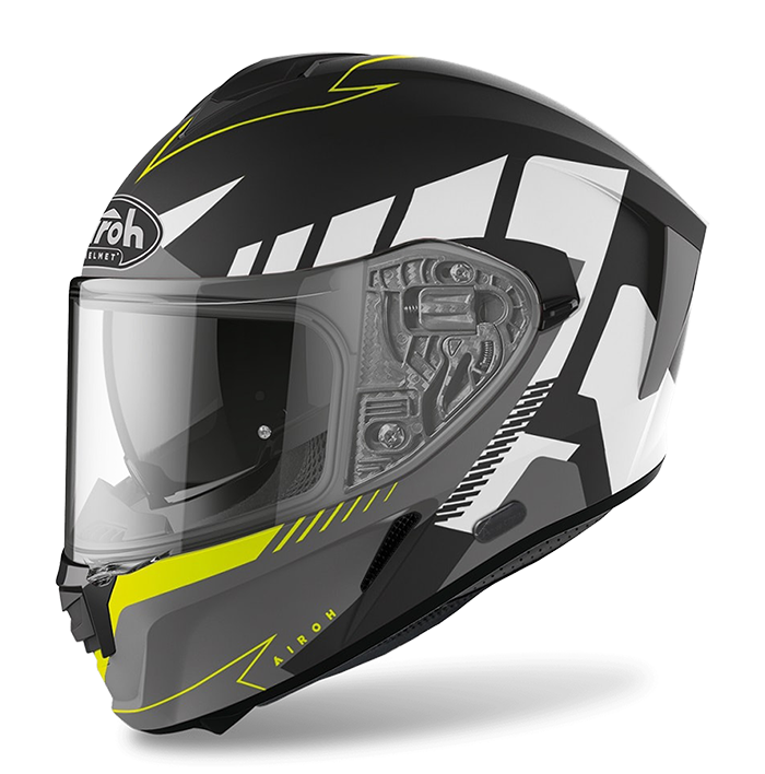 AIROH 台灣得安 SPARK #8 RISE 消光黑/灰 全罩