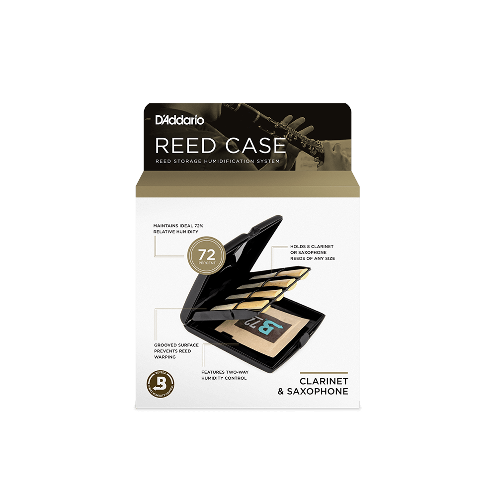 D'Addario RVCASE04 72% 保濕盒 竹片盒 竹片保濕盒 豎笛竹片、薩克斯風竹片皆適用