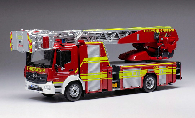 1/43 IXO Mercedes Atego DLK 23/12 Metz Volunteer (TRF020S)