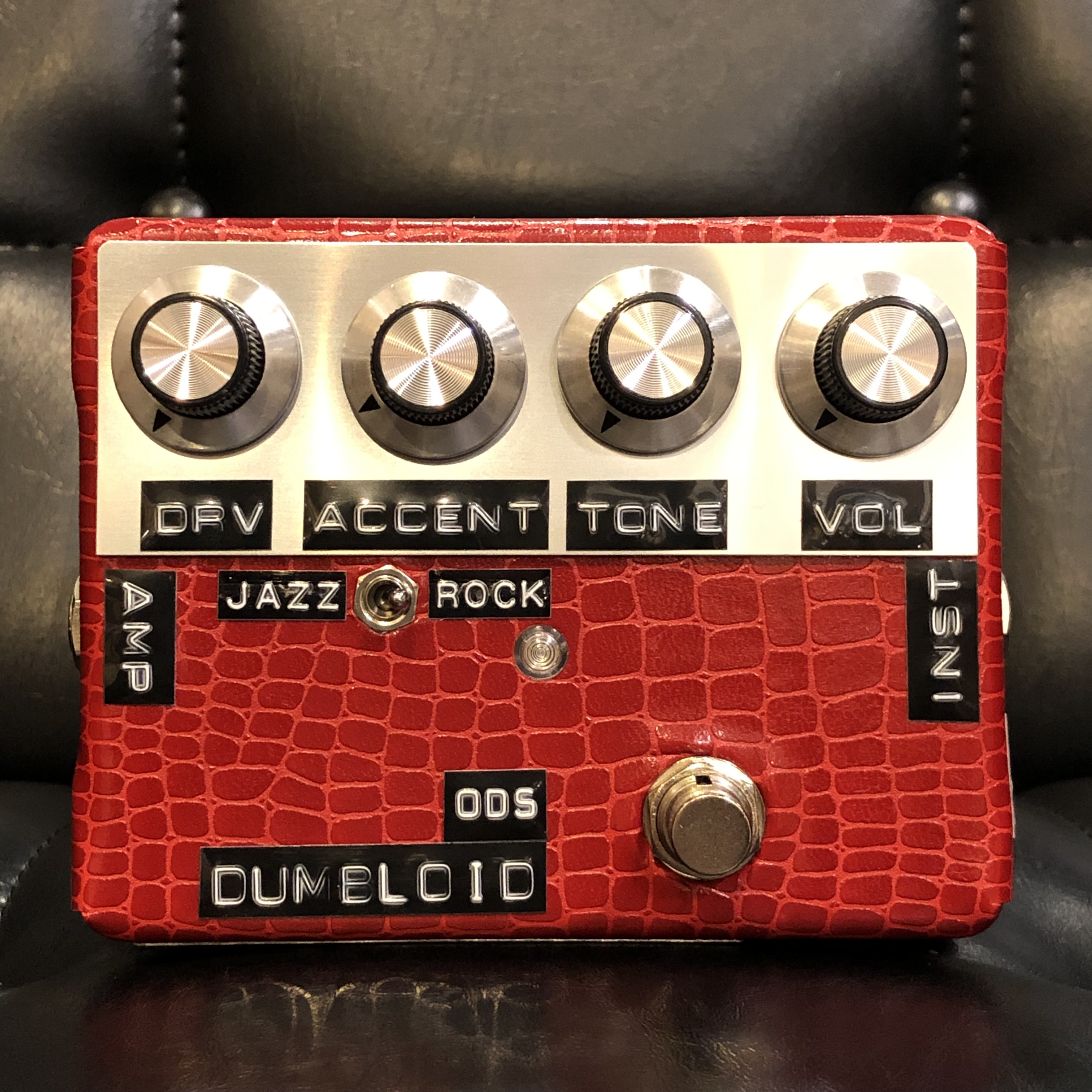 育典樂器| Shin's Music Dumbloid ODS 手工破音效果器- Red UMA