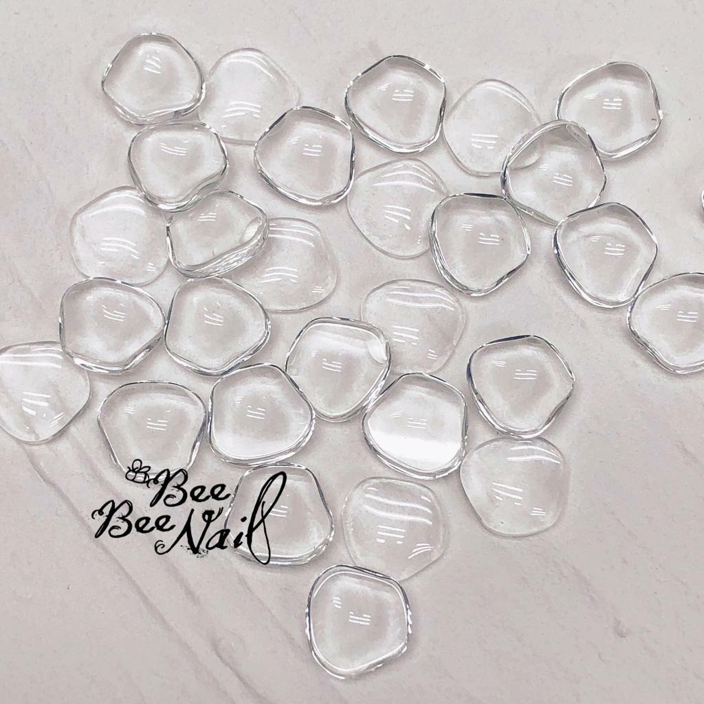 玻璃水晶色卡 不規則形 30粒