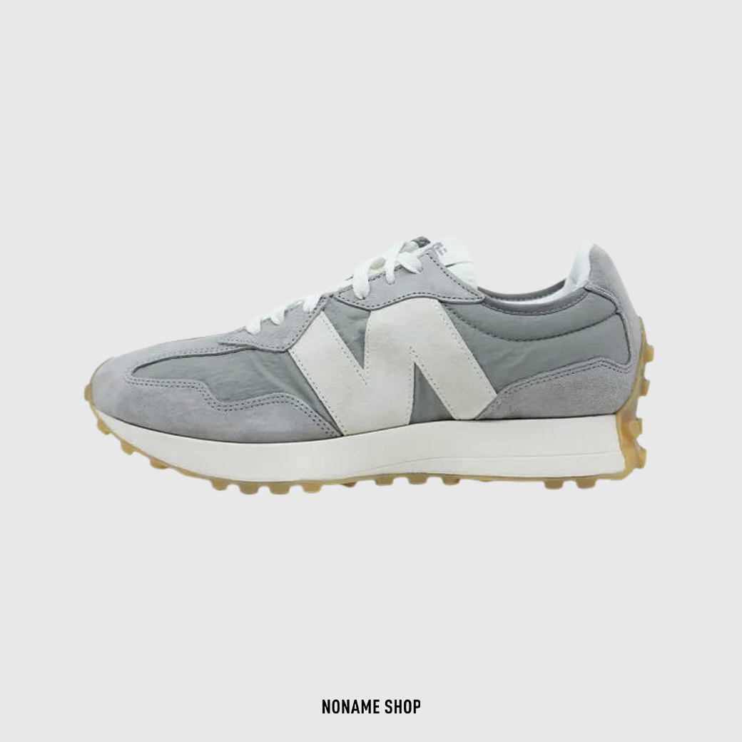 NEW BALANCE NB 327 麂皮 雨雲灰 (男款)