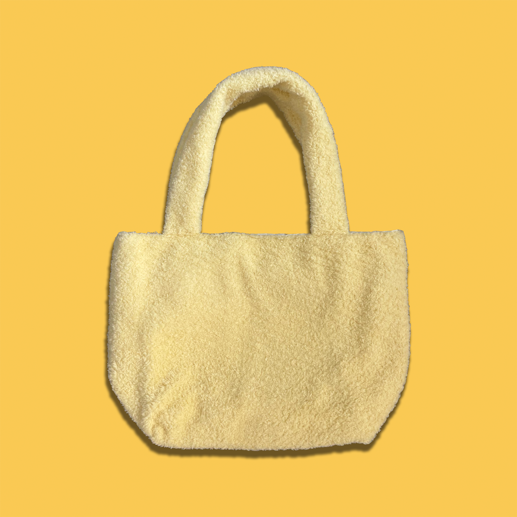 蛋黃哥-刺繡Q毛托特包-玩蛋款