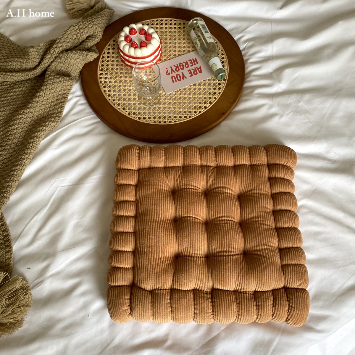 【ＡＨ521】韓國ins餅乾椅墊