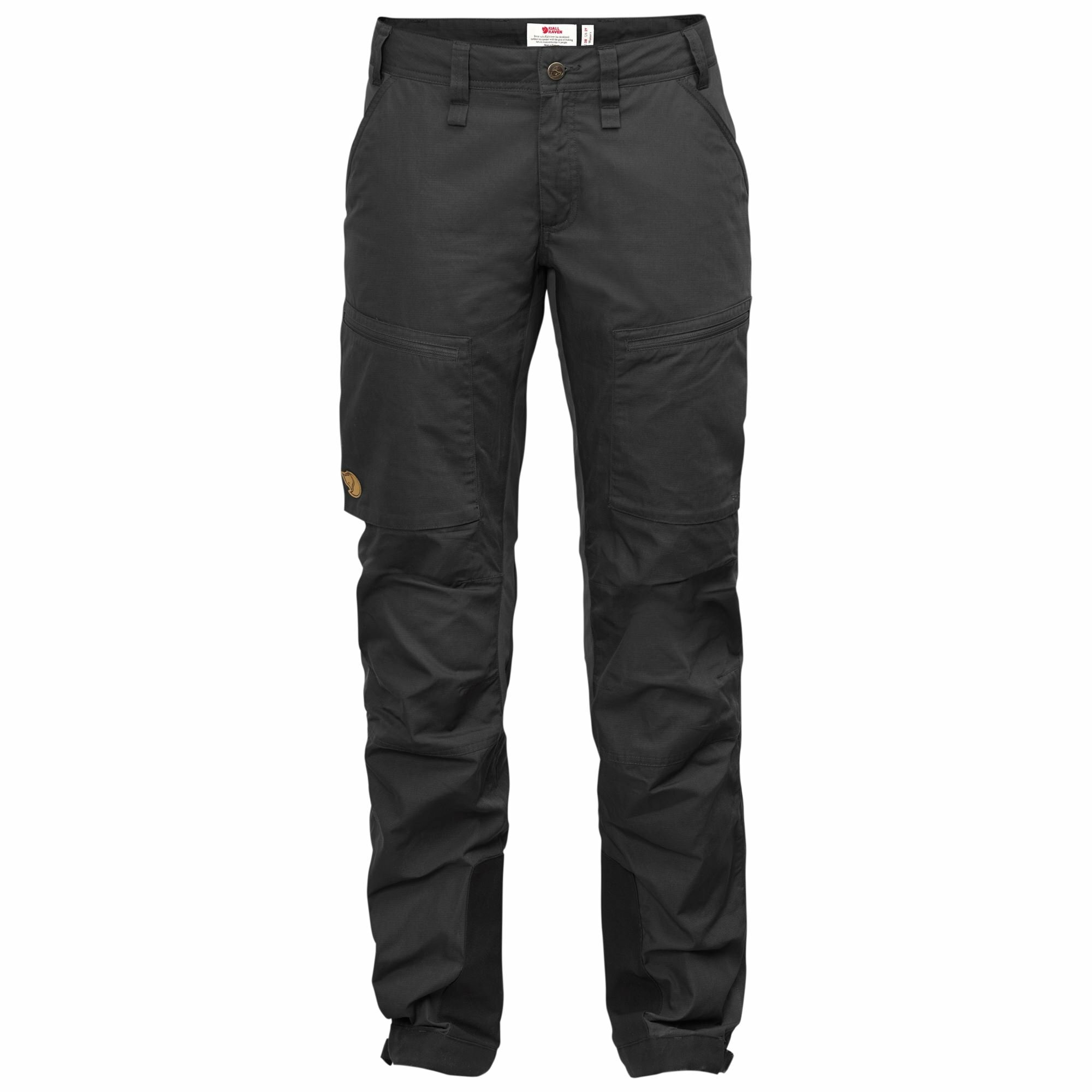 Fjallraven 北極狐 Abisko Lite Trekking Trousers Short W 女款 健行長褲 戶外休閒長褲 F89583S-030 深灰 [HappyOutdoor]