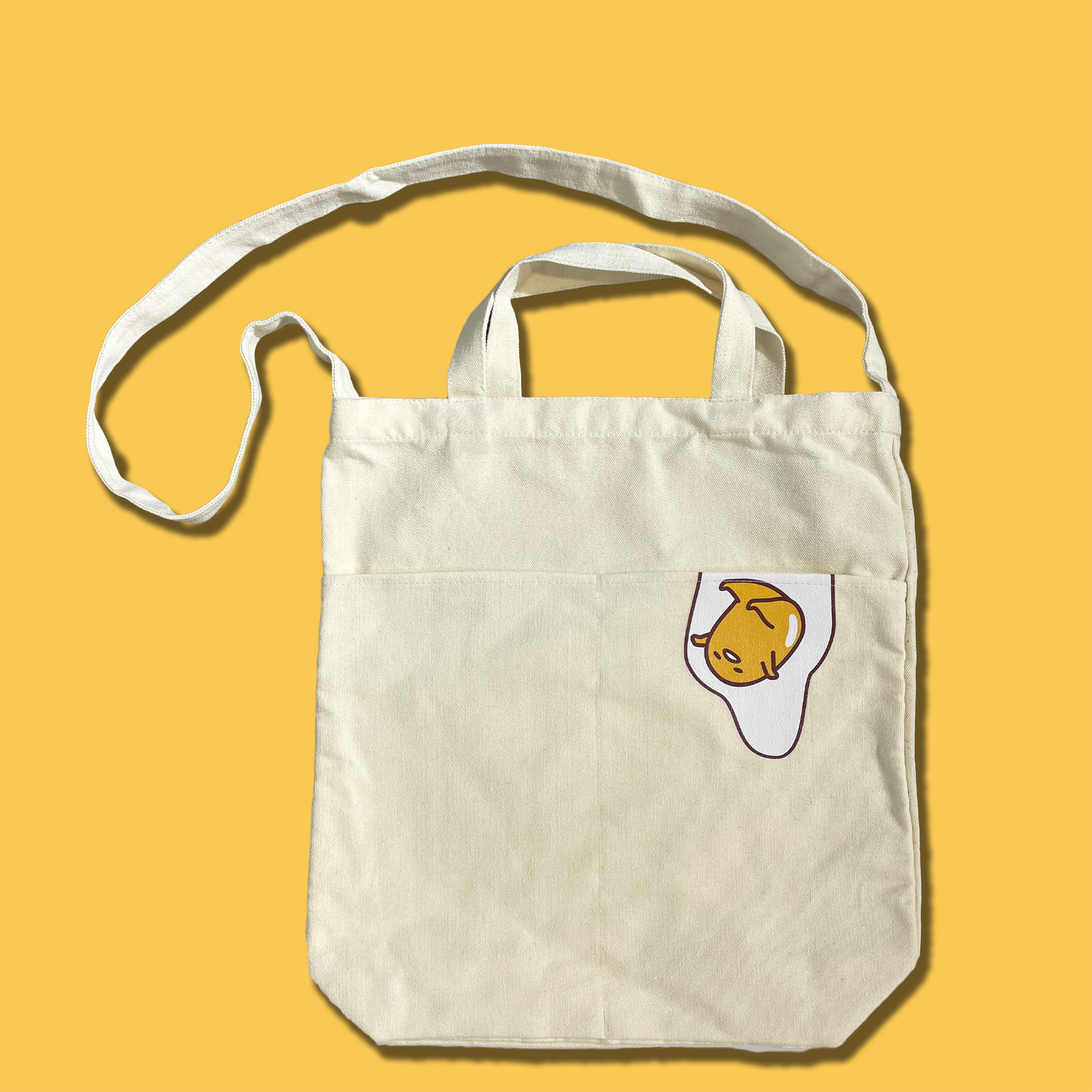 蛋黃哥-單肩包-慵懶款