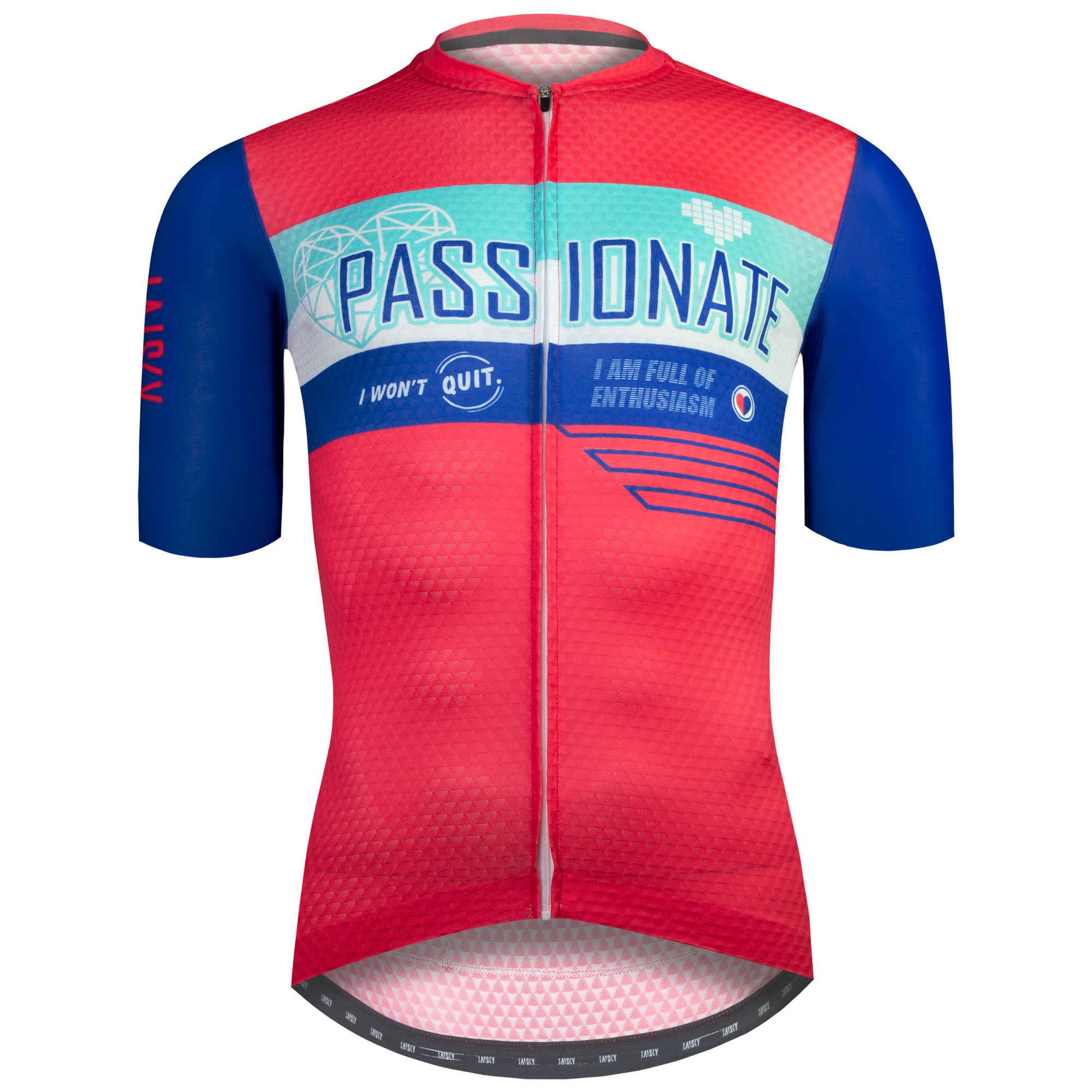 男款空力短車衣 戀煉 紅