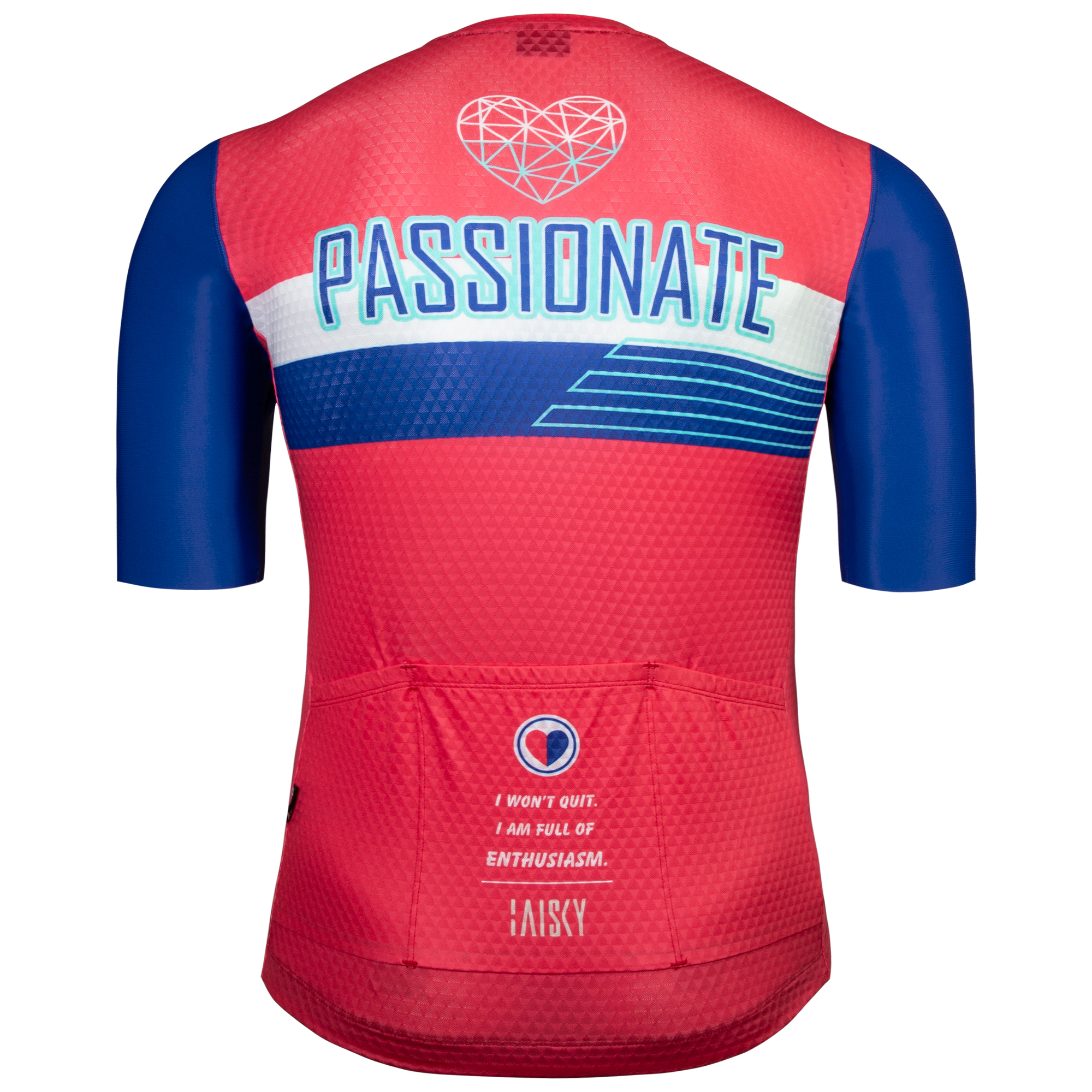 男款空力短車衣 戀煉 紅