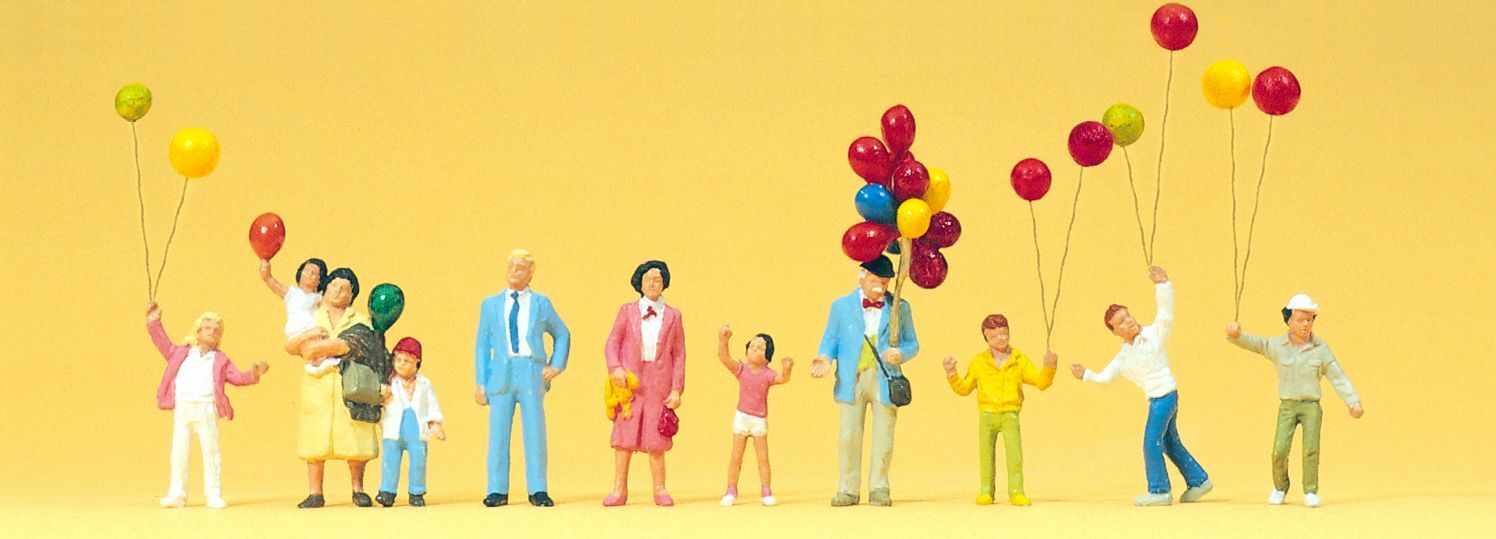 Preiser 24659 HO scale, balloon sale